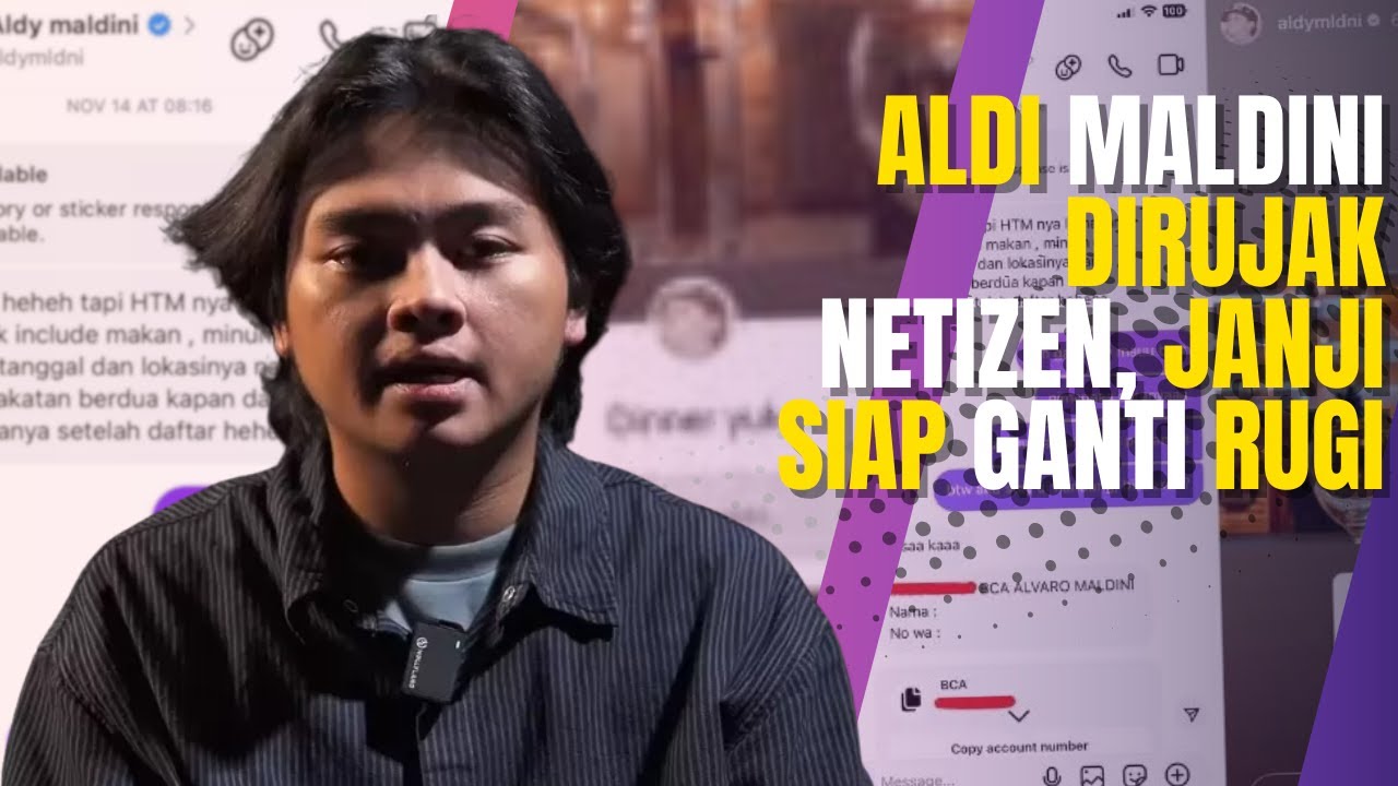 Mantan Anggota CJR, Aldy Maldini Tersandung Dugaan Penipuan