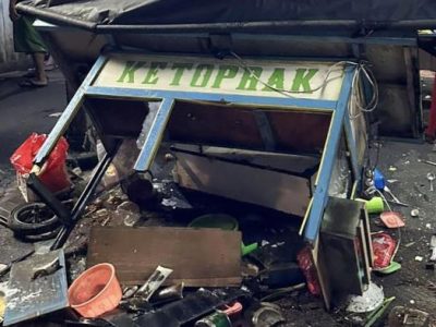 Pedagang Ketoprak Depok Dianiaya Pembeli Yang Mengamuk