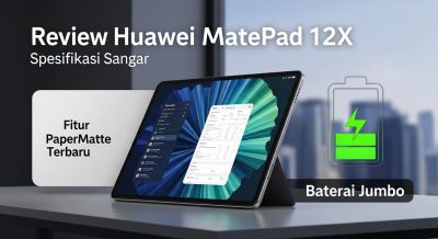 Huawei MatePad 12X 2026 Gunakan Layar PaperMatte Canggih
