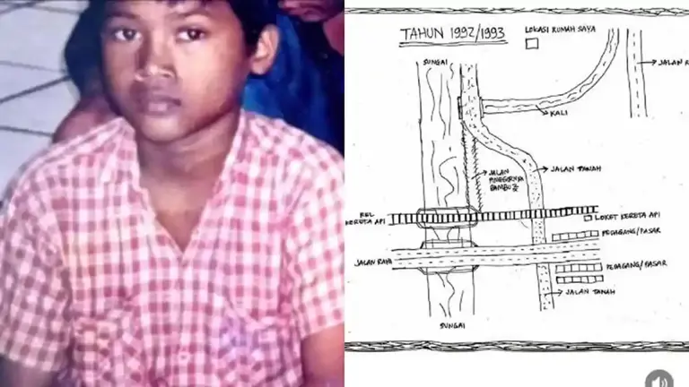 Kisah Zainuddin Kembali Pulang Setelah Hilang Terbawa Kereta