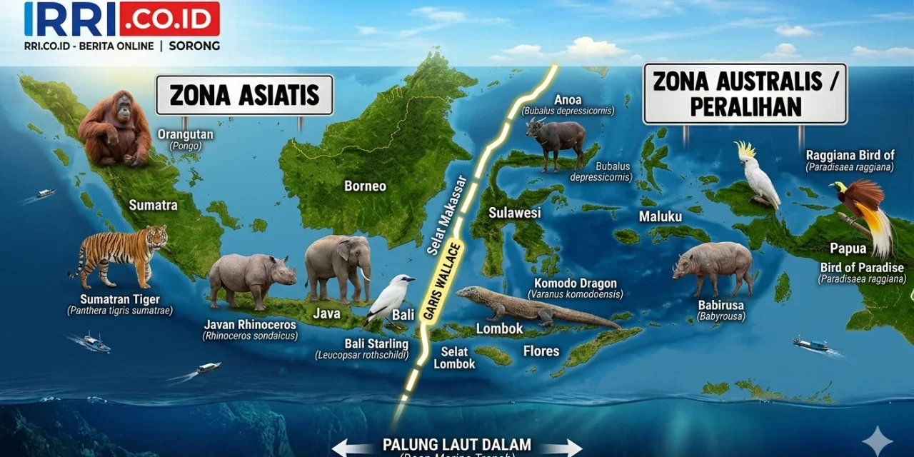 Rahasia Alam Indonesia: Mengapa Satwa Kita Terbagi Dua Dunia?
