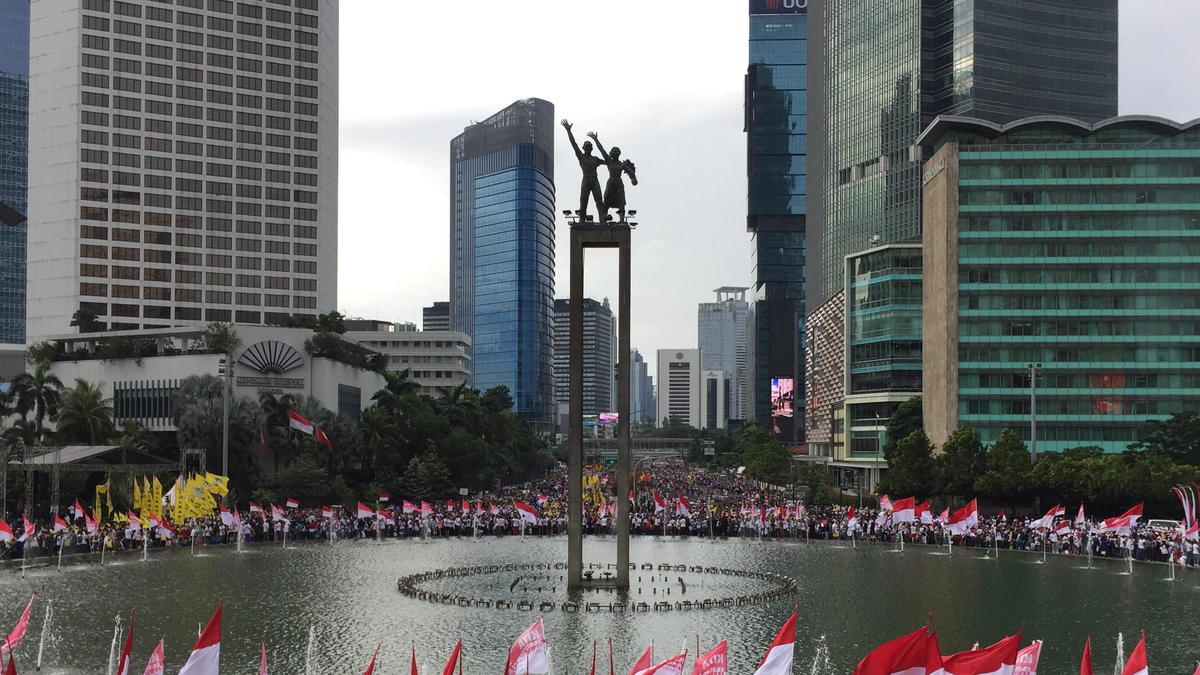 Sudirman-Thamrin Meriah Sambut HUT Jakarta
